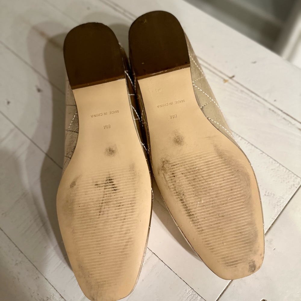 Lilly Pulitzer Gold Quilted Flats - Picture 7 of 7